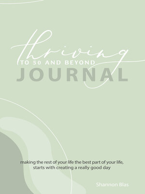 cover image of Thriving to 50 and Beyond Journal